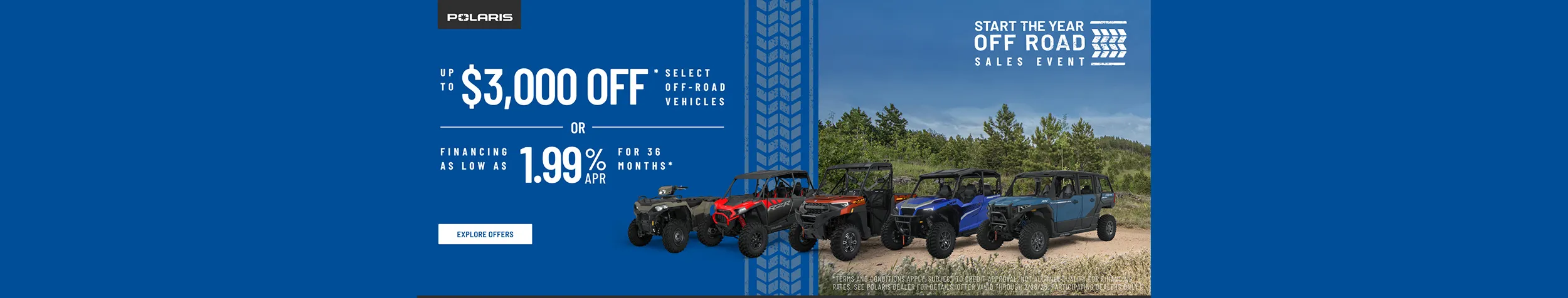 Start The Year Off-Road Sales Event – ORV